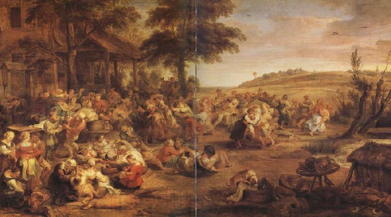Peter Paul Rubens La Kermesse ou Noce de village Norge oil painting art